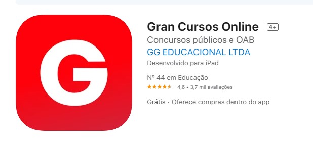 app para concurso público